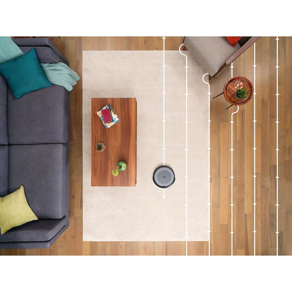 iRobot Roomba i5 (i5156) Robot Aspirapolvere con Mappatura Intelligente Imprint Smart Mapping Grigio Chiaro