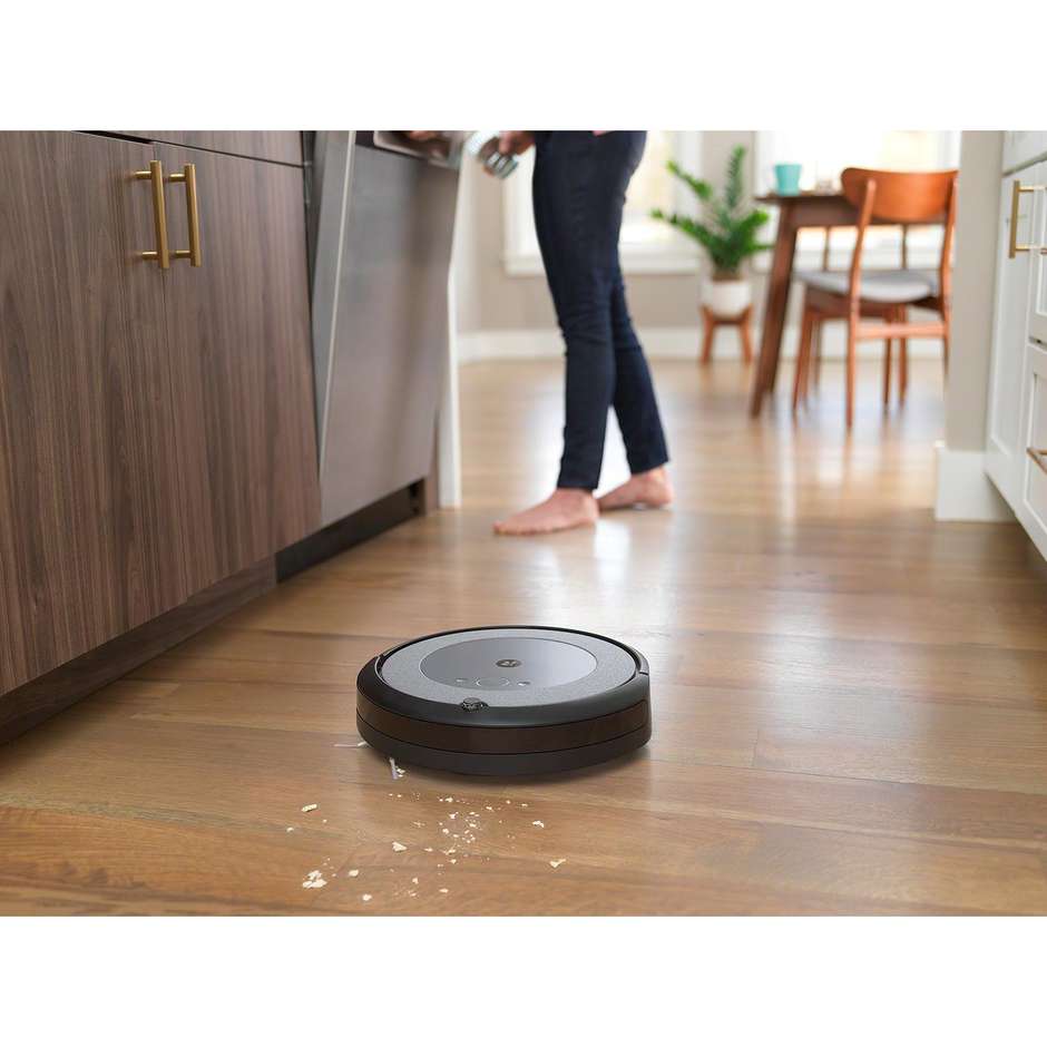 iRobot Roomba i5 I5ROOMBA156 Robot Aspirapolvere Senza Sacchetto Wi-Fi Grigio Chiaro