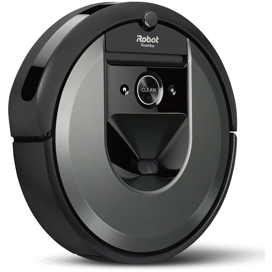 iRobot Roomba i7+ Aspirapolvere robot con base di ricarica Autonomia 75 min colore Nero