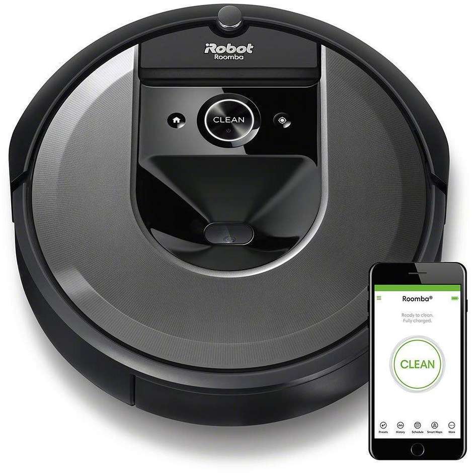 iRobot Roomba i7 Aspirapolvere robot Wifi colore Nero