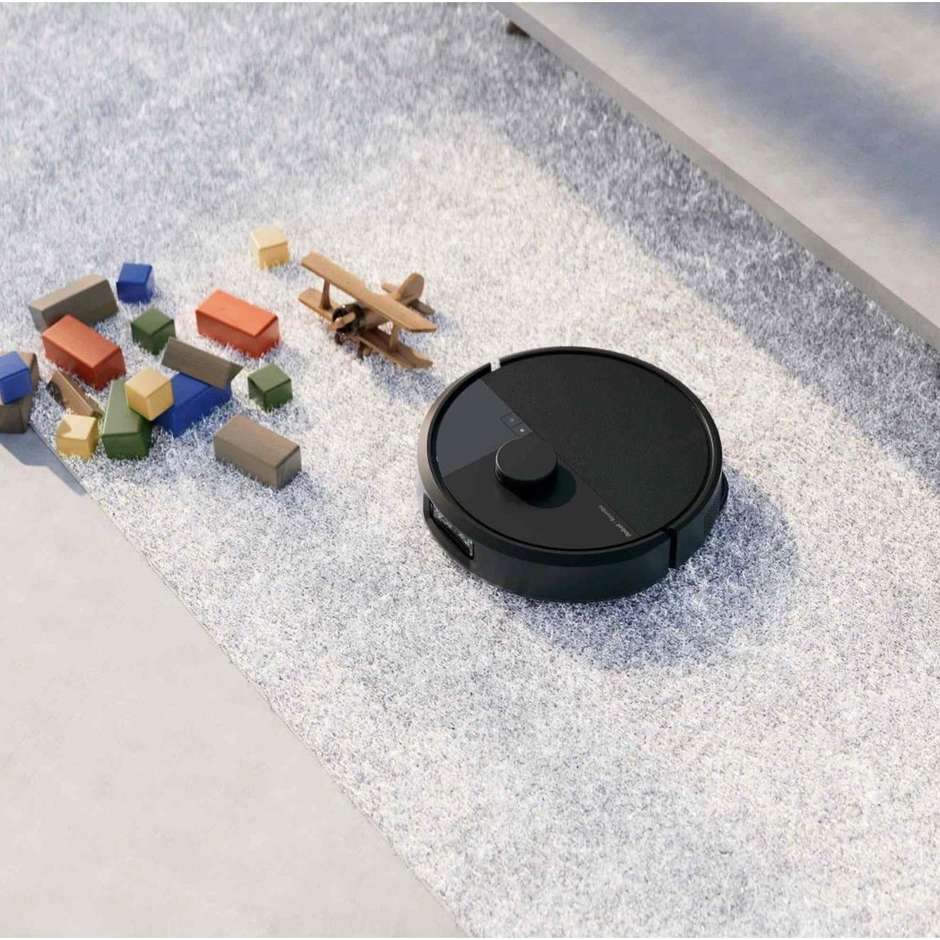iRobot Roomba Plus 505 Combo Robot Aspirapolvere e Lavapavimenti con Stazione AutoWash, 7000 Pa, Filtro EPA, Navigazione LiDAR, Nero