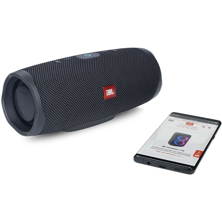 JBL CHARGEES2 Altoparlante portatile Wireless Bluetooth Colore Nero