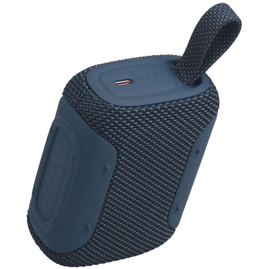 JBL GO 5 Speaker Bluetooth portatile 4,8 W 10 ore blu
