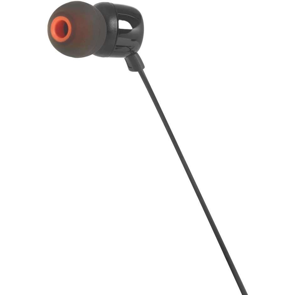 JBL Tune 110 Auricolari In-Ear con Microfono Nero