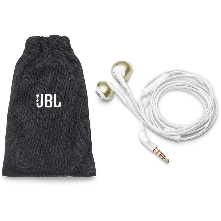JBL Tune 210 Auricolari in-ear jack 3,5 mm con microfono e comando neri