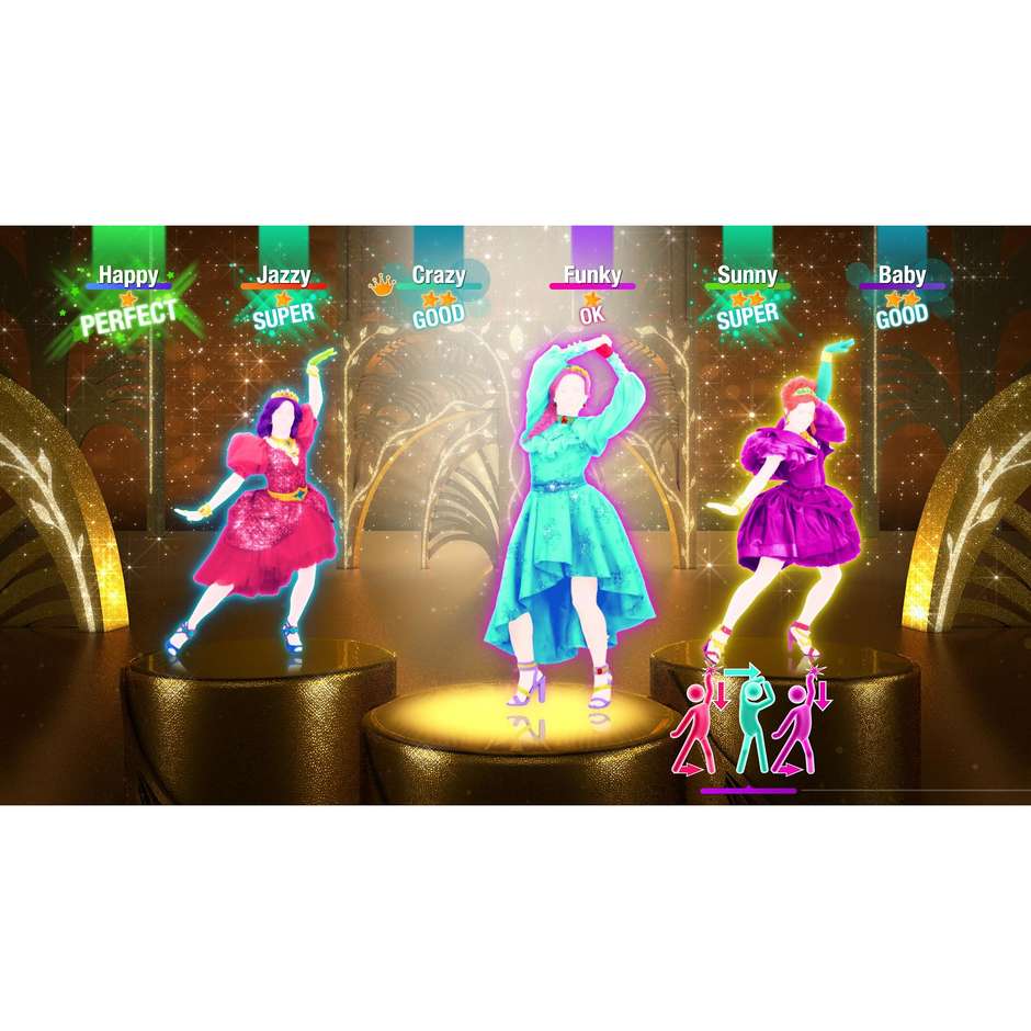 Just Dance 2021 per PlayStation 4 Gioco Musicale di Ballo 40 Nuovi Tormentoni Pop e Modalità Sweat Disco Blu-ray