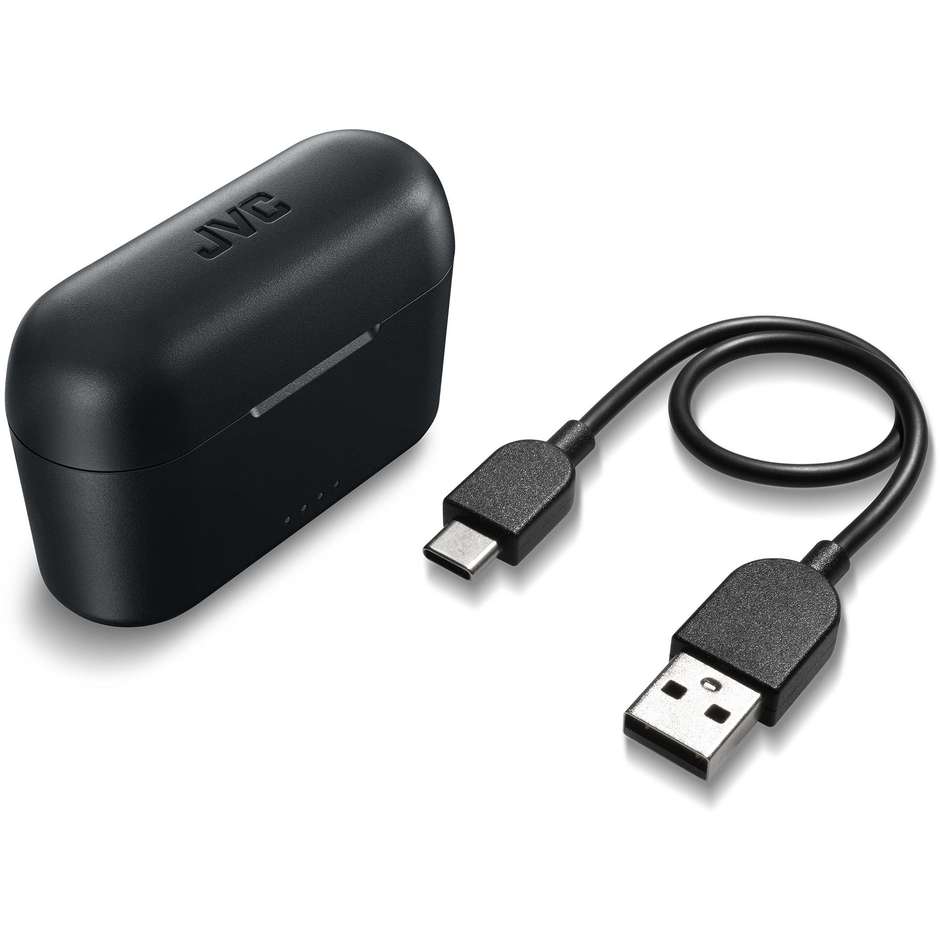 Jvc HA-A3T-B-U Cuffie Wireless Bluetooth ad Alta Risoluzione Nero