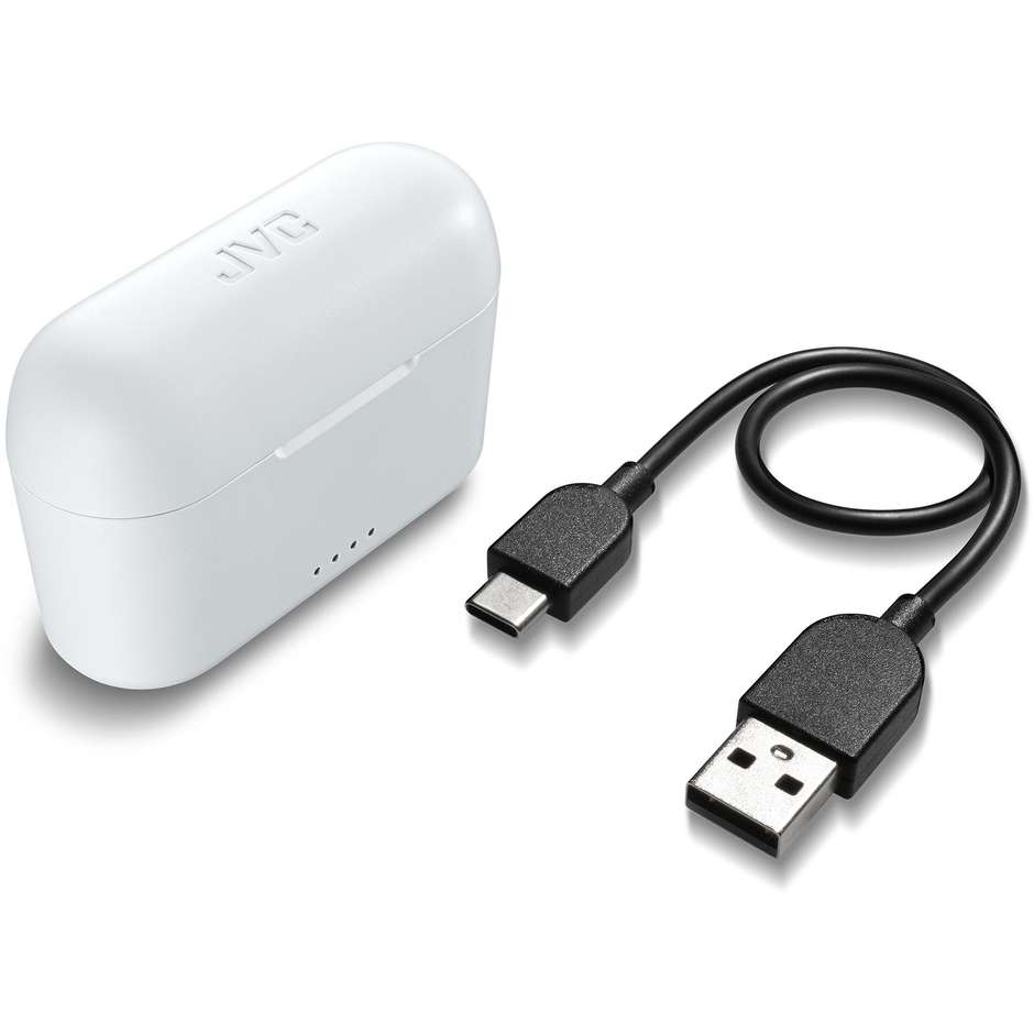 Jvc HA-A3T-W-U Cuffie Wireless Bluetooth ad Alta Risoluzione Nero
