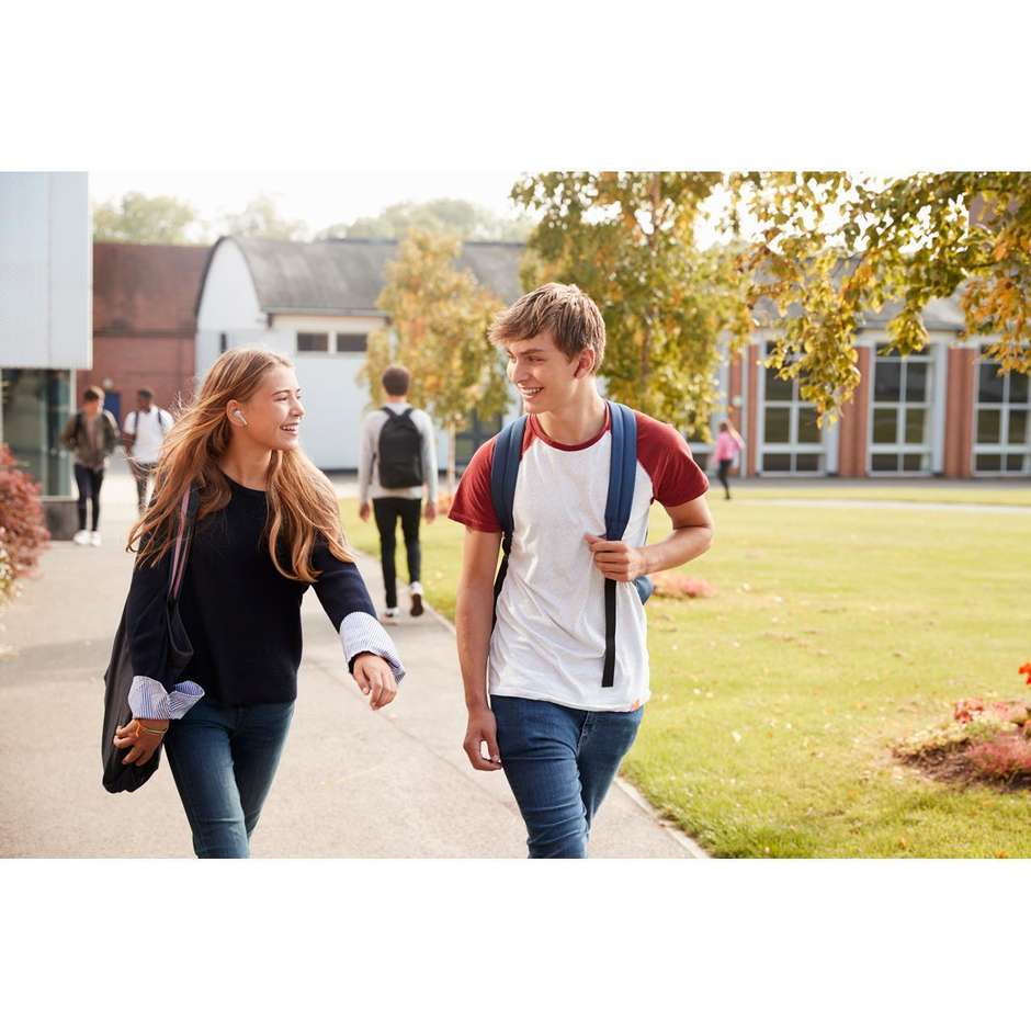 JVC HA-A8T-W Cuffie True Wireless Stereo In-ear Bluetooth Colore Bianco