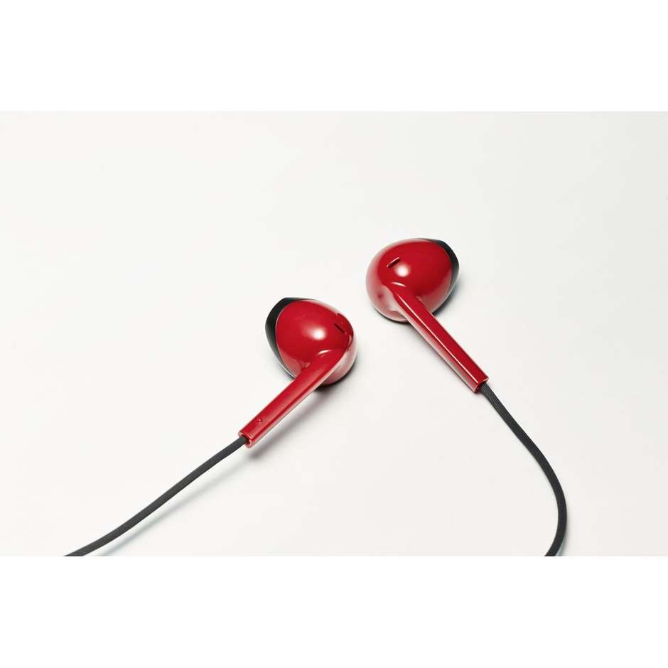 JVC HA-F19M-RB Auricolare Cablato In-ear Colore Rosso