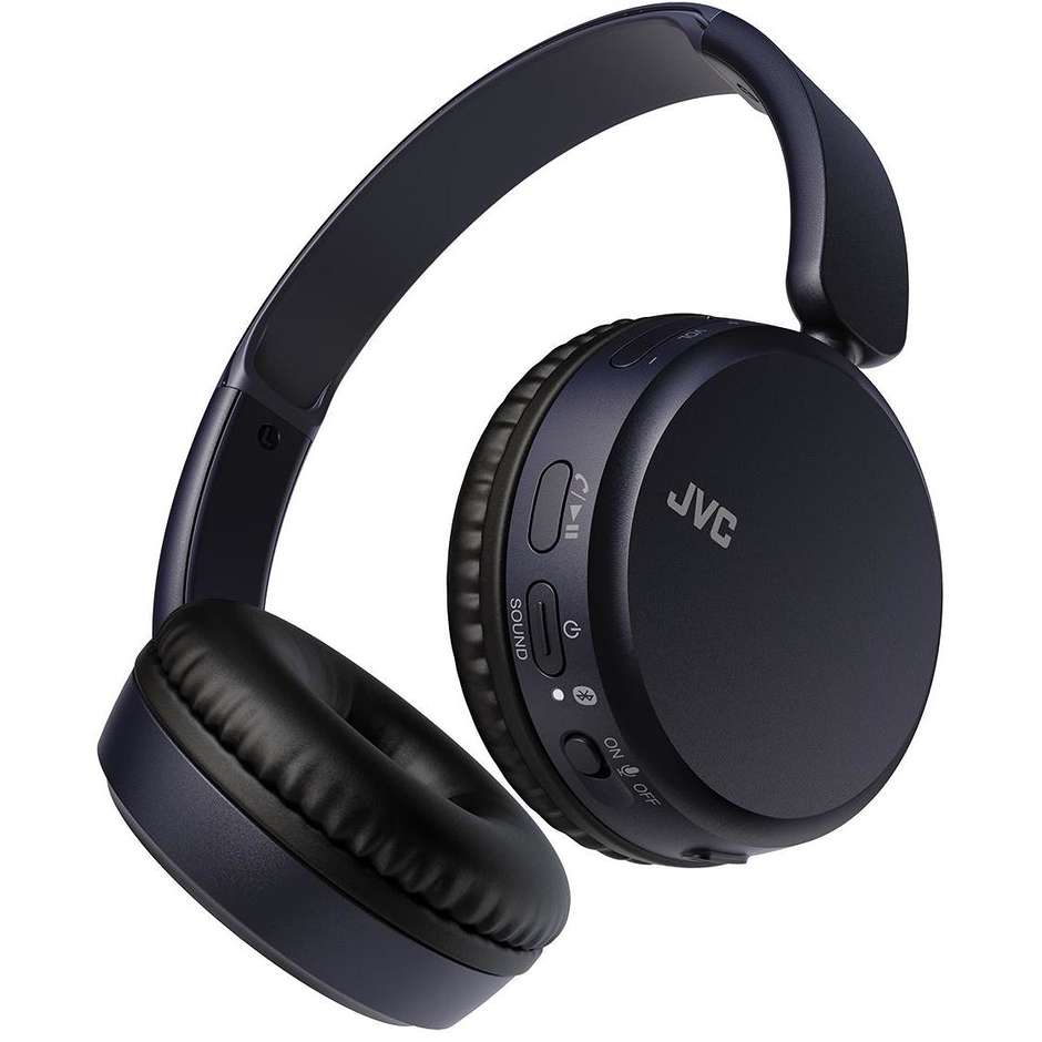 Jvc HA-S36W-A- Cuffie Wireless Bluetooth ad Alta Risoluzione Nero