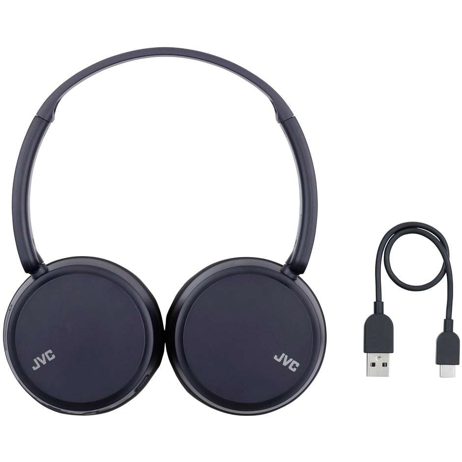 Jvc HA-S36W-A- Cuffie Wireless Bluetooth ad Alta Risoluzione Nero