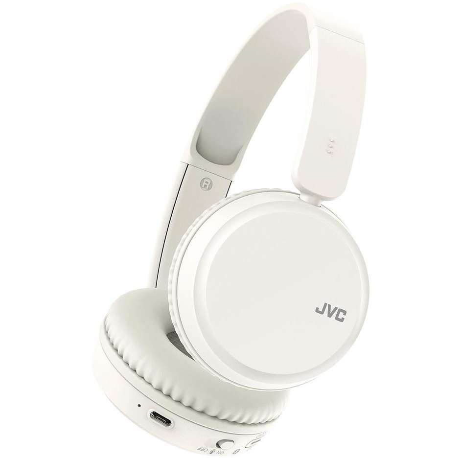 Jvc HA-S36W-W- Cuffie Wireless Bluetooth ad Alta Risoluzione Nero