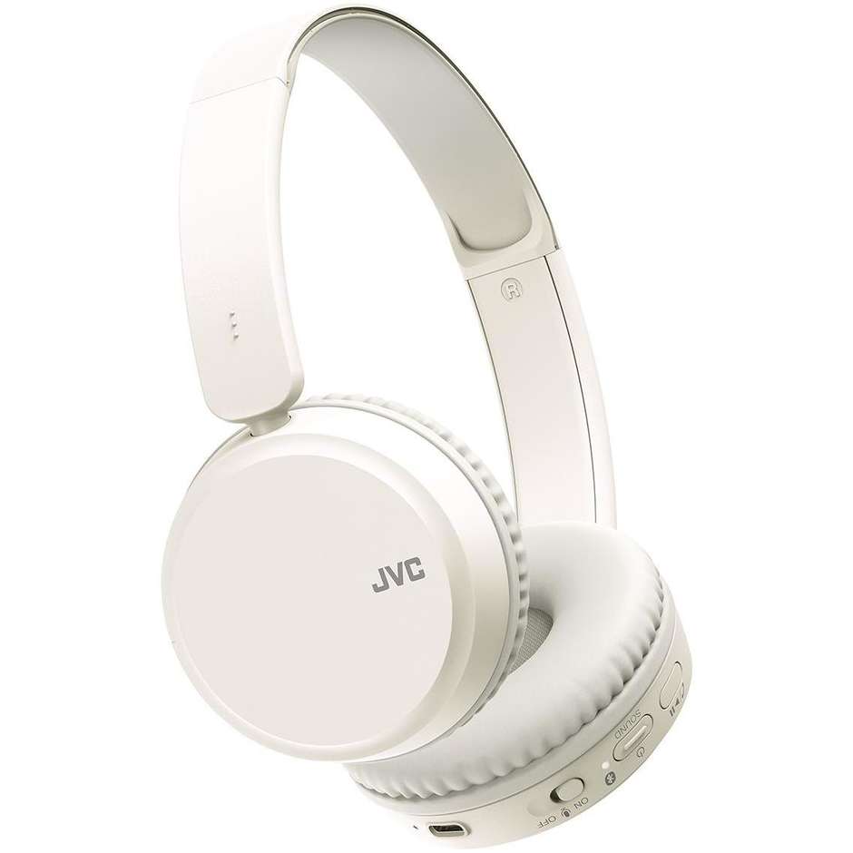 Jvc HA-S36W-W- Cuffie Wireless Bluetooth ad Alta Risoluzione Nero