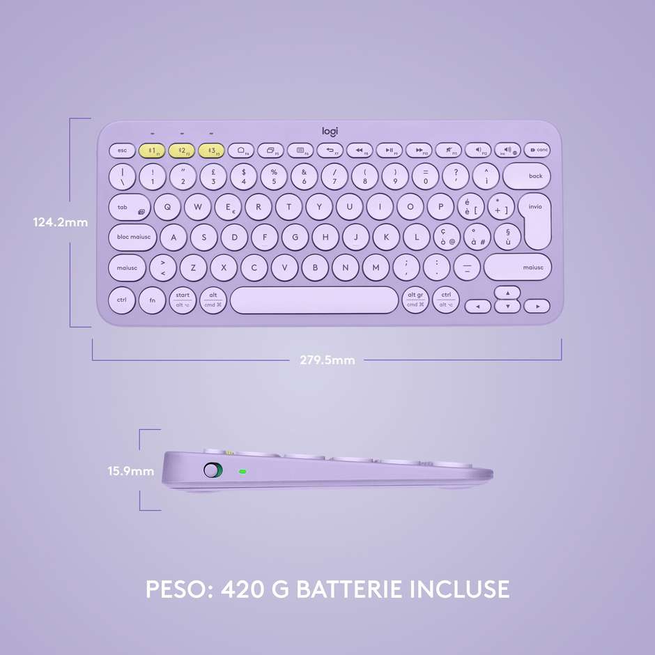 k380 lavander lemonade