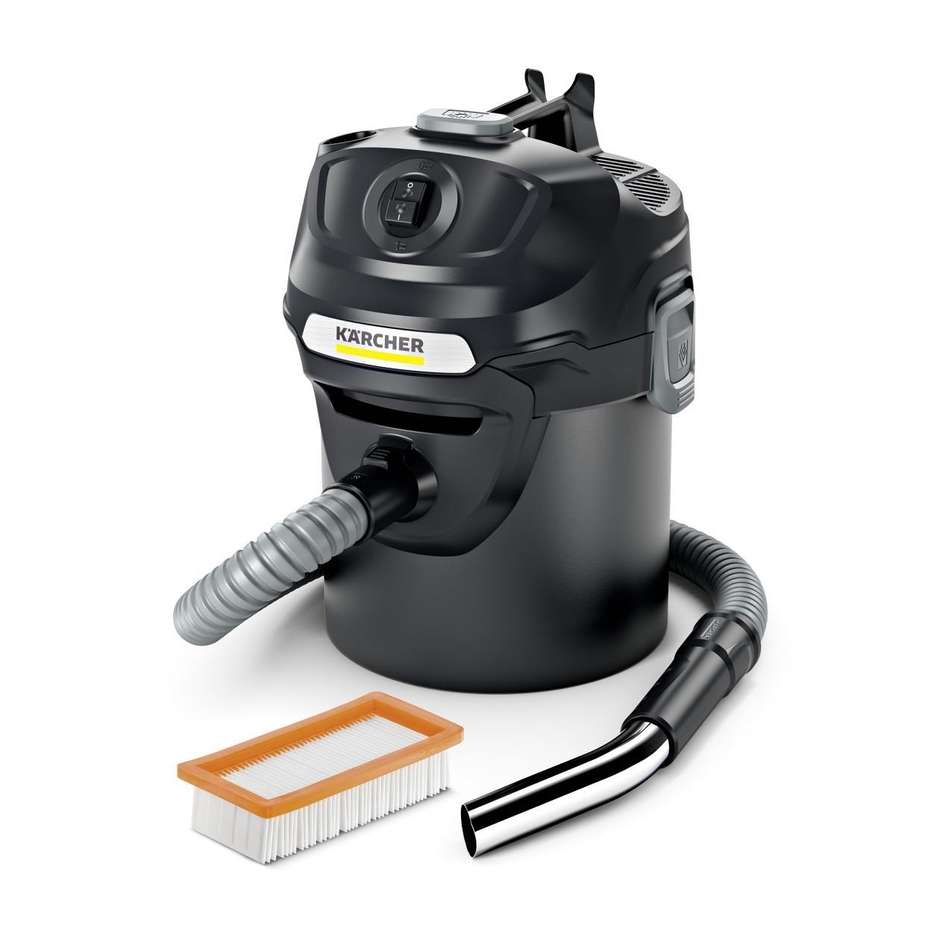 Karcher Aspirapolvere e Aspiracenere Capacita 14 Lt Colore Nero