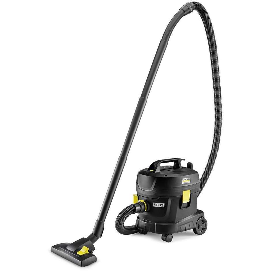 Karcher Aspirapolvere Professionale Classic Hepa Sacchetto per la polvere Colore Nero, Giallo