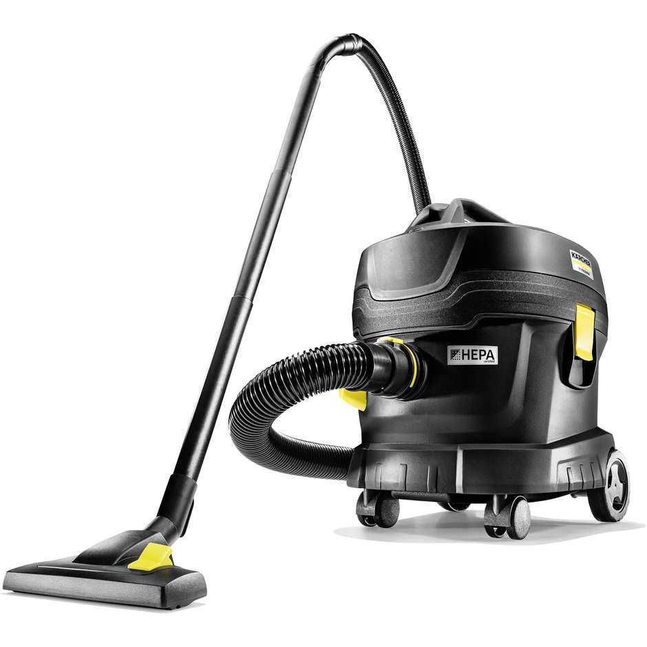 Karcher Aspirapolvere Professionale Classic Hepa Sacchetto per la polvere Colore Nero, Giallo