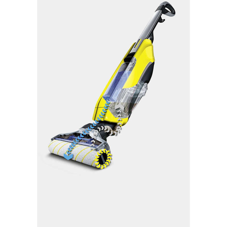Karcher FC 5 NEW lavasciuga pavimenti con rulli in microfibra