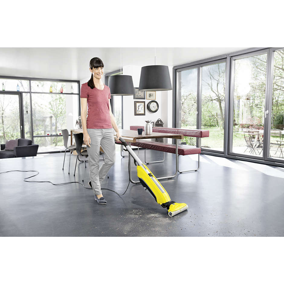 Karcher FC 5 NEW lavasciuga pavimenti con rulli in microfibra