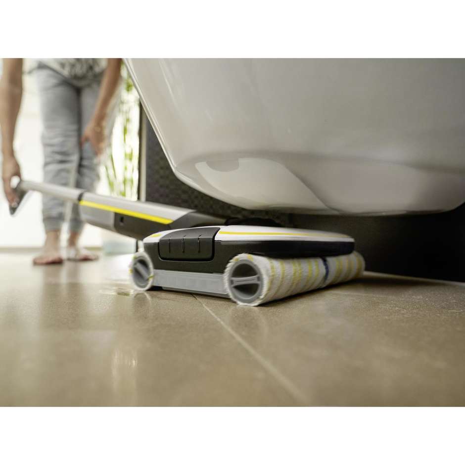 Karcher FC7 Lavasciuga Cordless Colore Nero, Bianco, Giallo