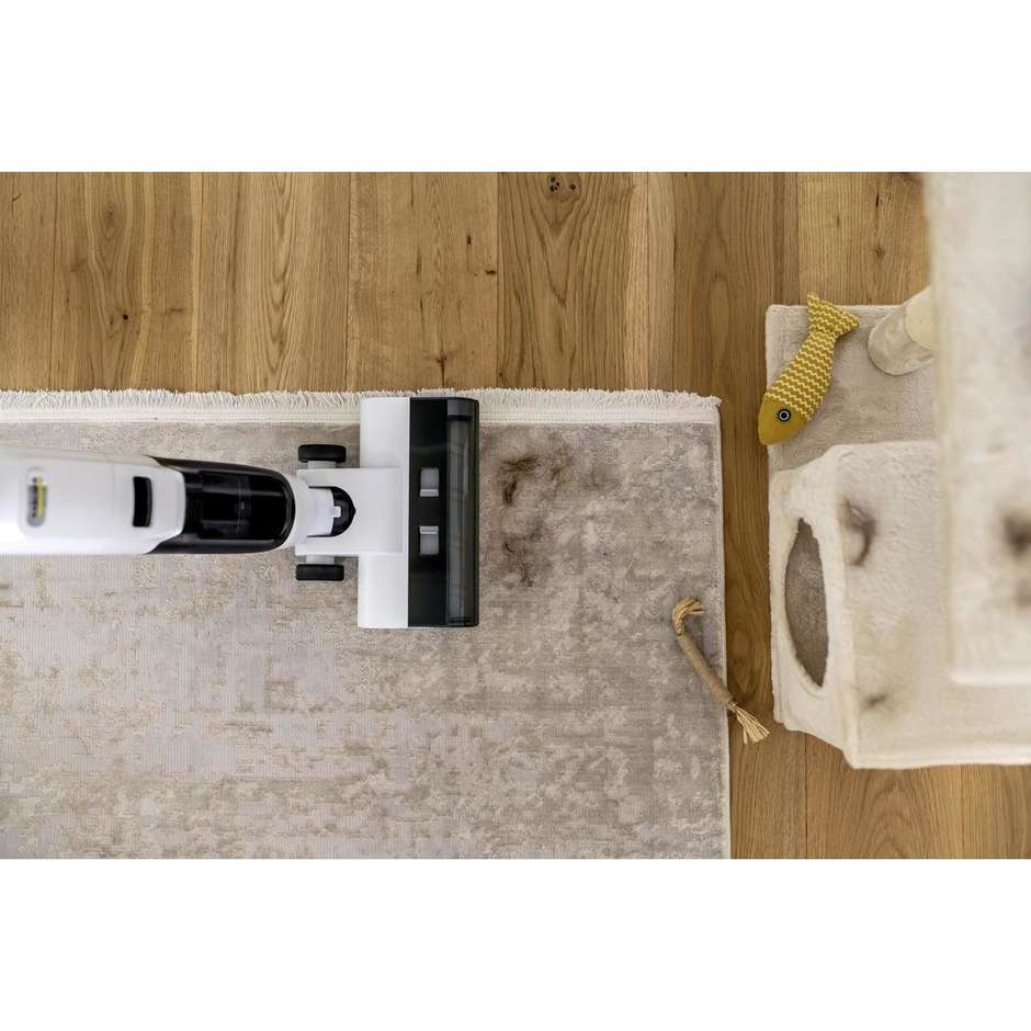 Karcher FCV 2 Aspirapolvere e Lavapavimenti Portatile Compatto 160W per Solidi e Liquidi Giallo