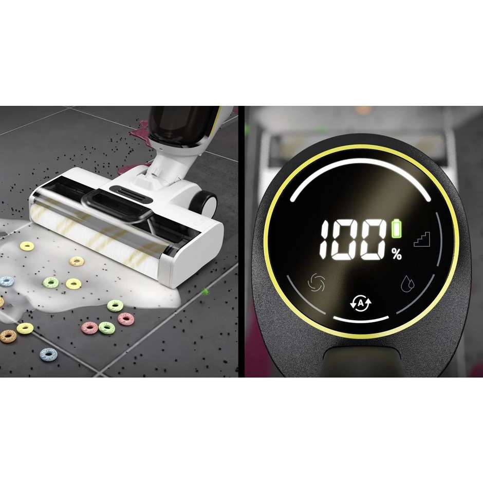 Karcher FCV 4 A Lavapavimenti freddo 3in1 a batteria Senza sacchetto 0.75l Potenza 180 W