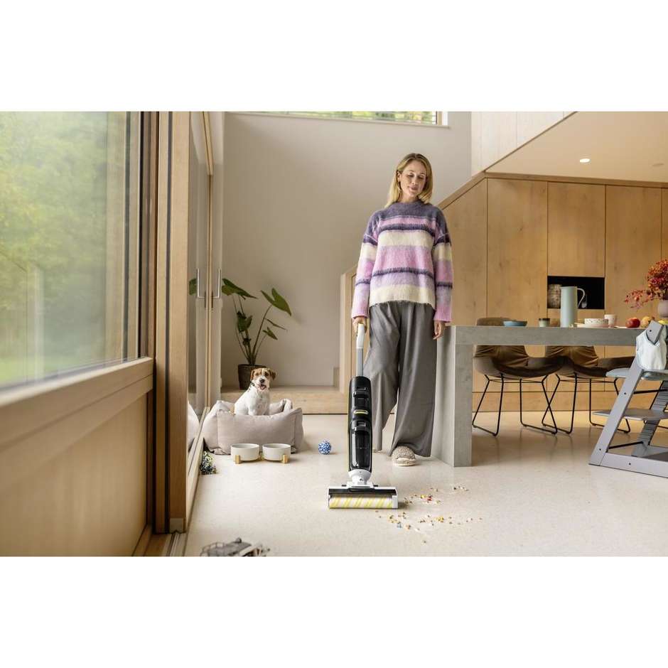 Karcher FCV 4 A Lavapavimenti freddo 3in1 a batteria Senza sacchetto 0.75l Potenza 180 W