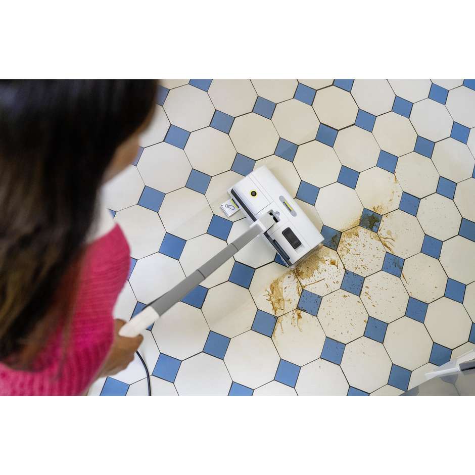 Karcher SC1UPRIGHT Scopa a vapore SC 1 Upright Superficie coperta: circa 30 m²  Serbatoio 0,2 Lt Colore Bianco