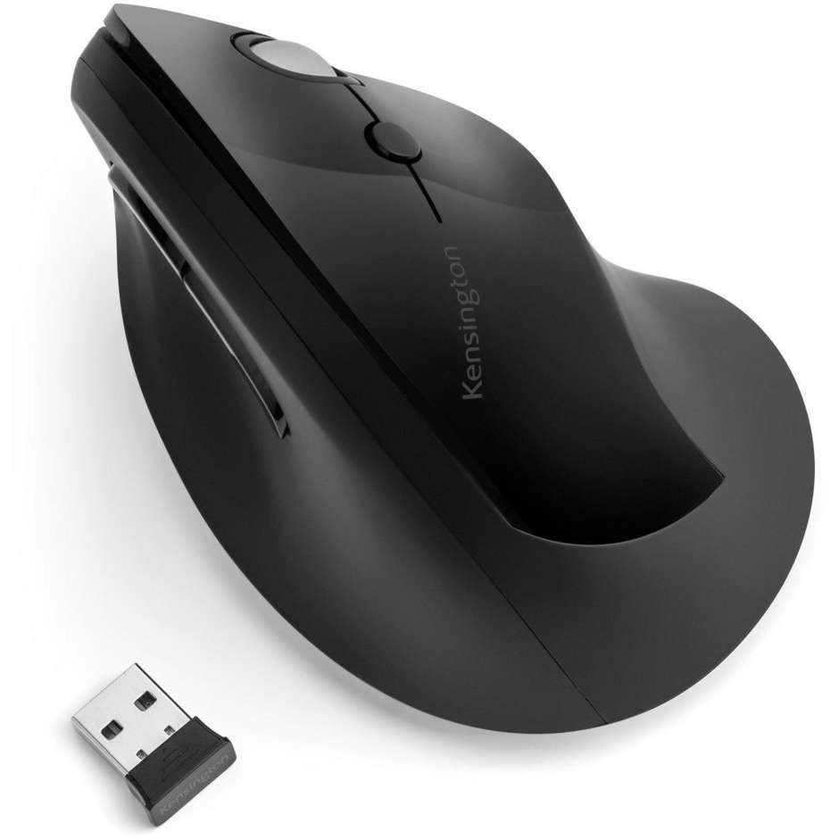Kensington Pro Fit Ergo Mouse ergonomico Wireless colore nero