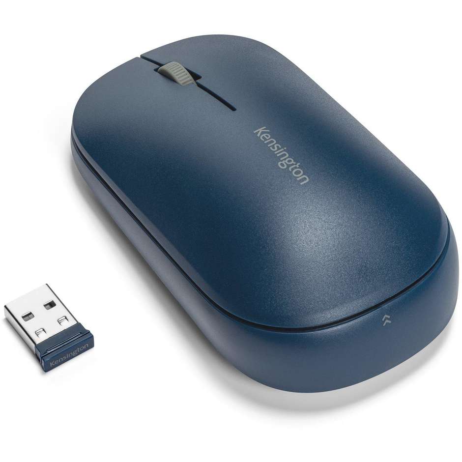 Kensington SureTrack Mouse Bluetooth e Wireless colore blu
