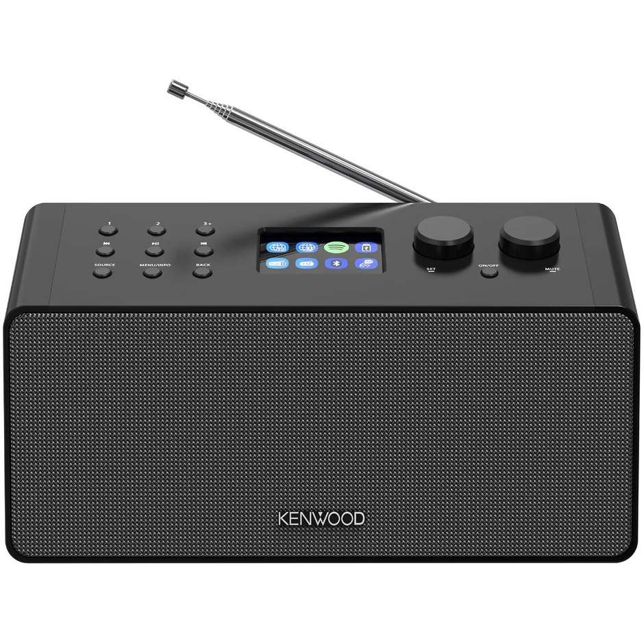 Kenwood CR-ST90S-B Smart Radio con DAB+ Colore Nero