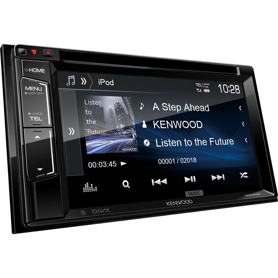 Kenwood DDX318BT autoradio monitor 2Din 6,2 pollici Touchscreen ingresso USB/Aux Bluetooth Nero