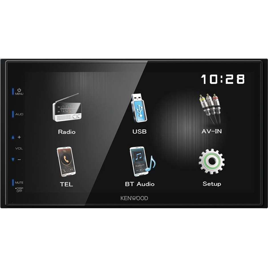Kenwood DMX110BT autoradio monitor 6,8" Bluetooth