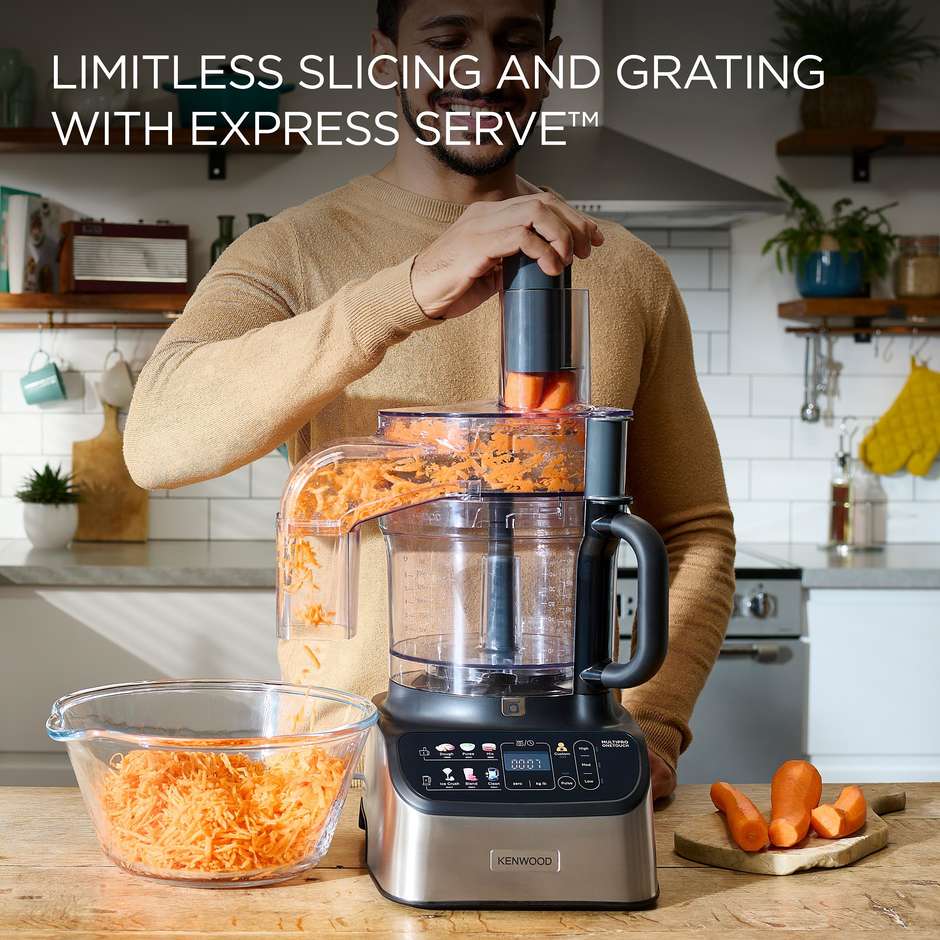 Kenwood FDM73.850SS Robot Da Cucina per Cucina e Pasticceria Inox