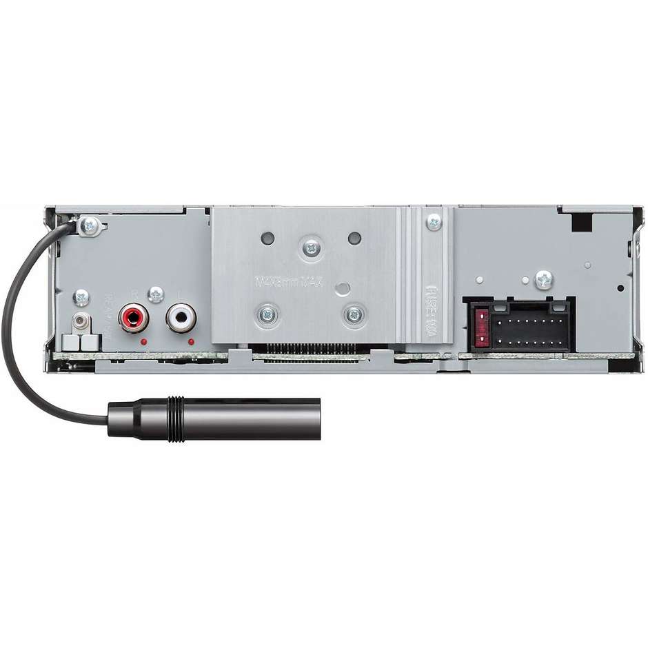 Kenwood KMM-DAB403 Autoradio Digitale 1-DIN DAB+ FM AM USB MP3 FLAC Nero con Antenna DAB