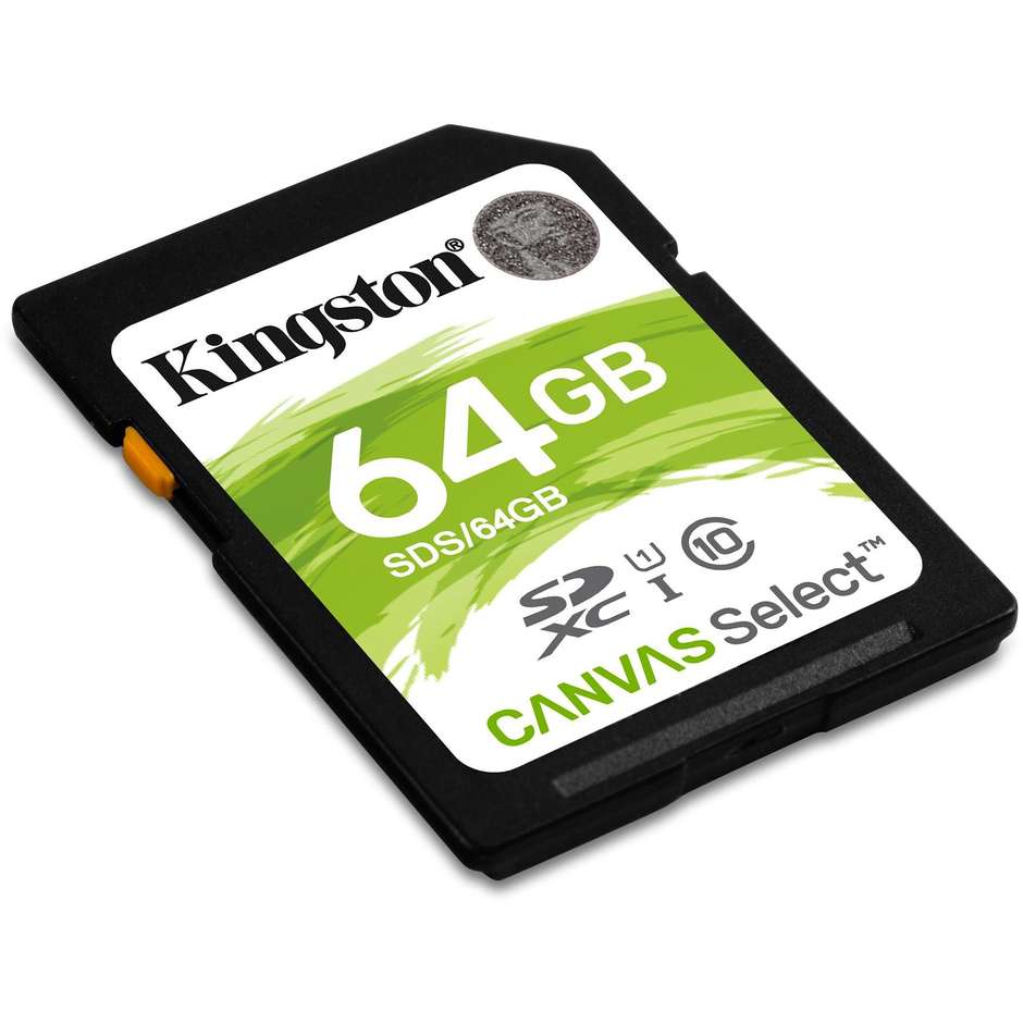 Kingston CANVAS scheda sd SDS/64GB