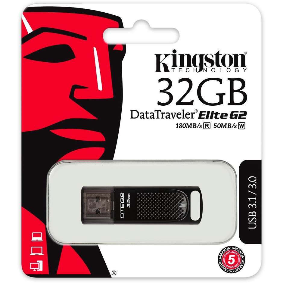 Kingston chiavetta usb DTEG2/32GB