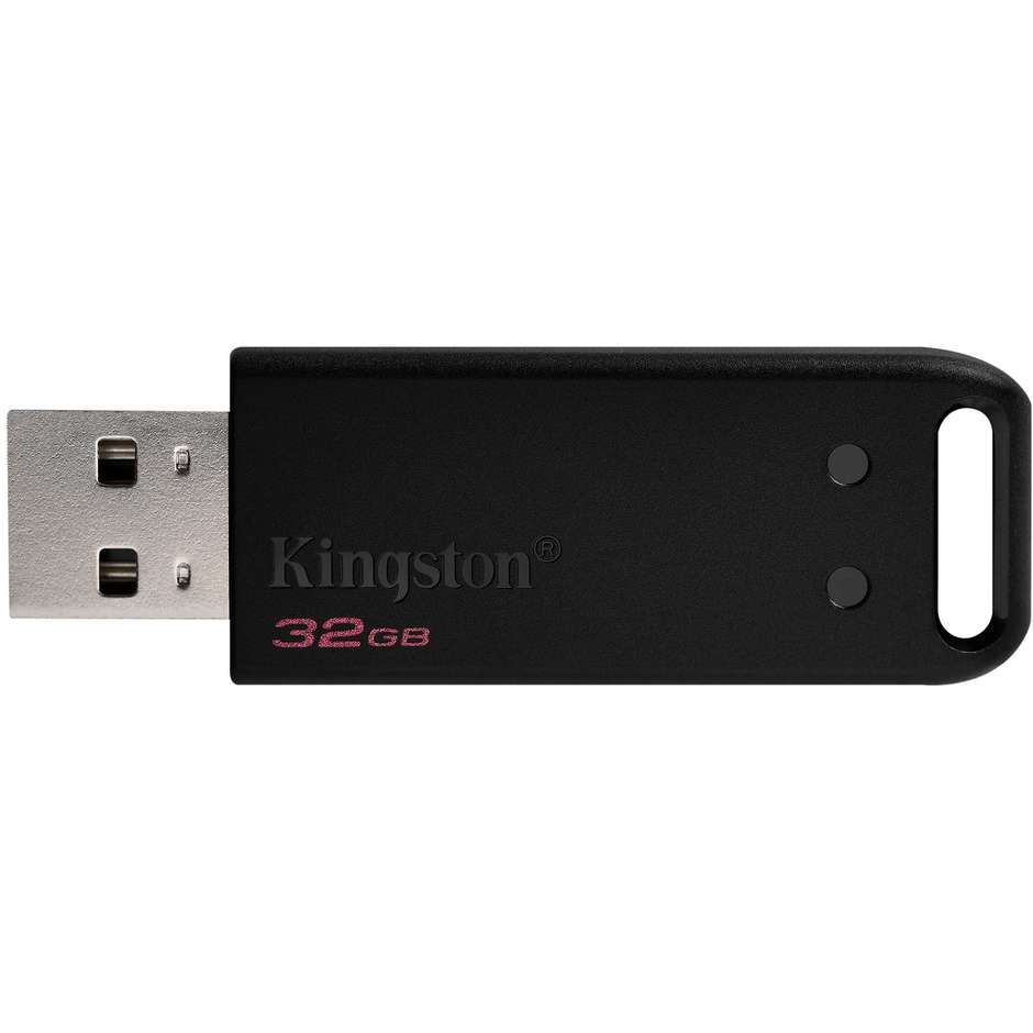 Kingston DT20/32GB Chiavetta USB Memoria 32 Gb USB 2.0 colore nero
