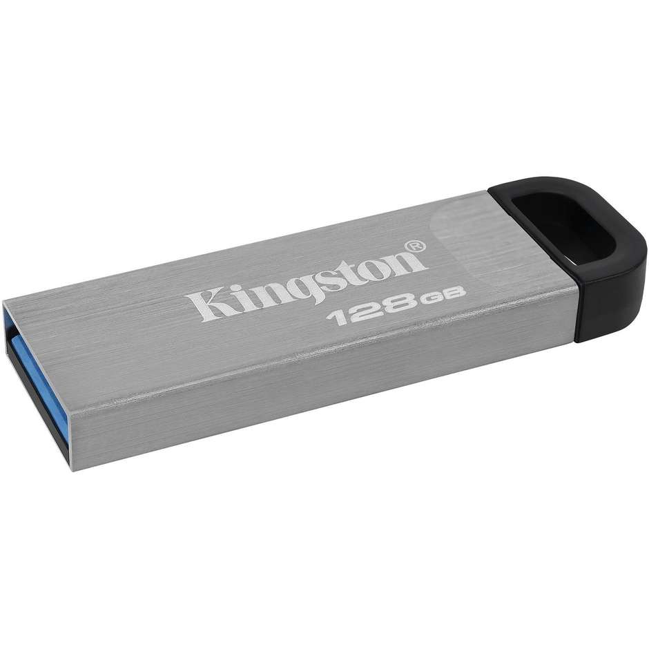 Kingston DTKN/128GB Chiavetta USB Capacità 128 Gb USB 3.2 colore argento