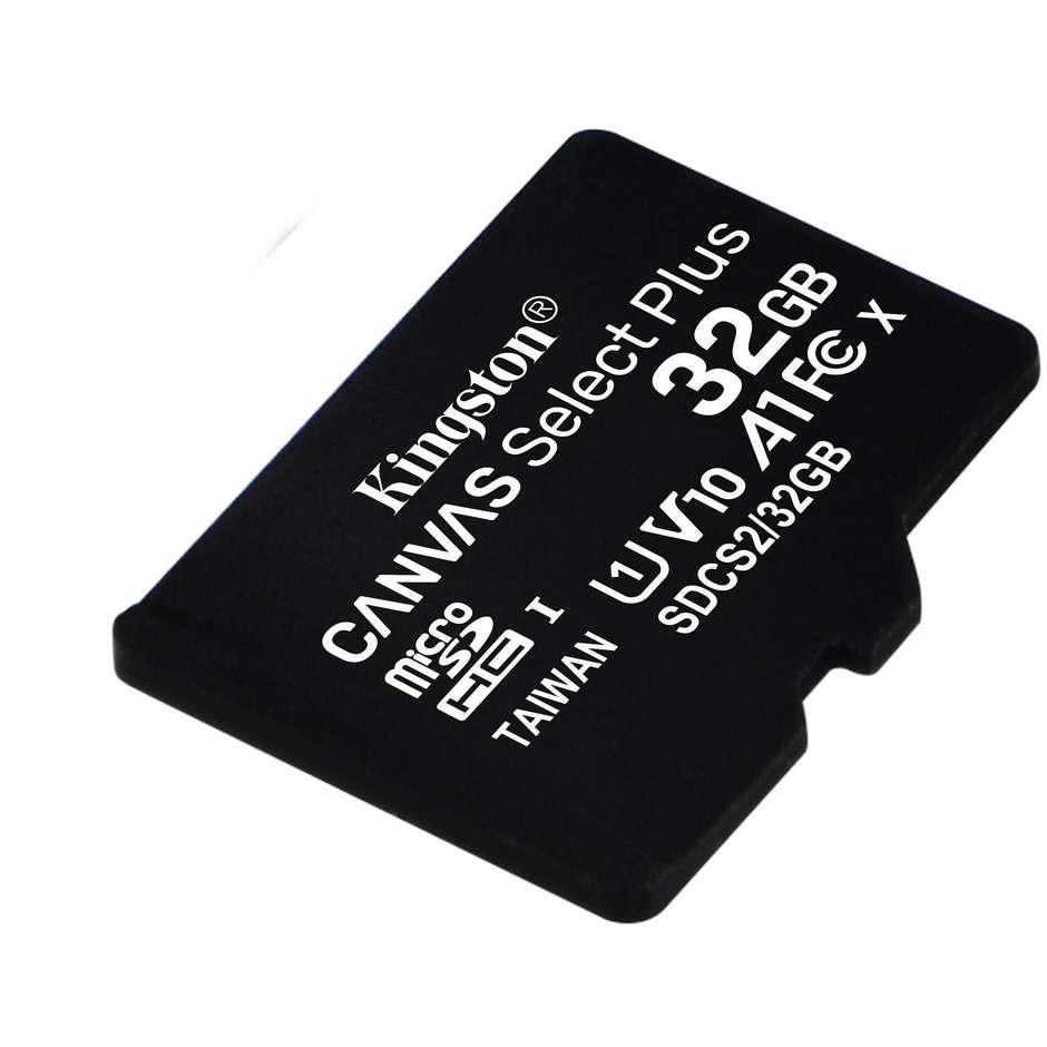 Kingston micro sd SDCS2/32GB-3P1A con adattatore