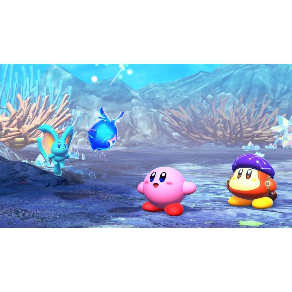 Kirby e la Terra Perduta Switch 2 Edition (10016294) Platform 3D d'Avventura con Boccomorfosi Grafica Potenziata 60fps Italiano Scheda di Gioco