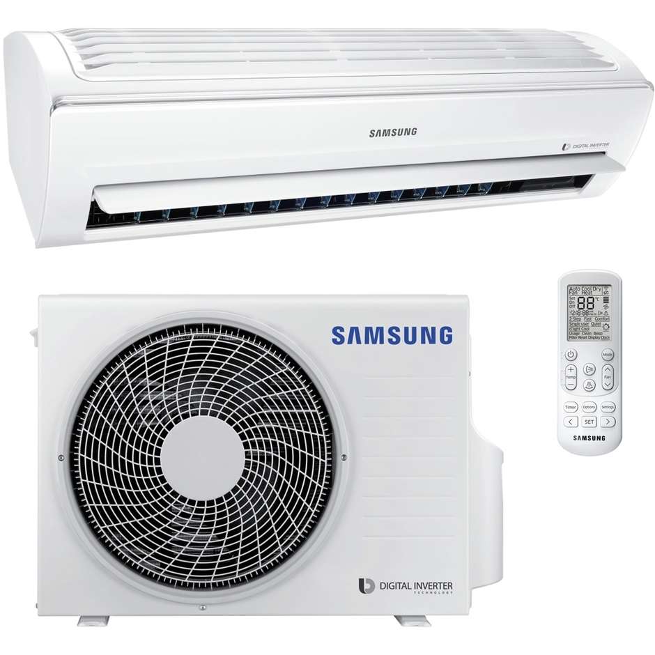 Kit Samsung F-AR12KSA climatizzatore 12000 btu classe A++/A+ inverter