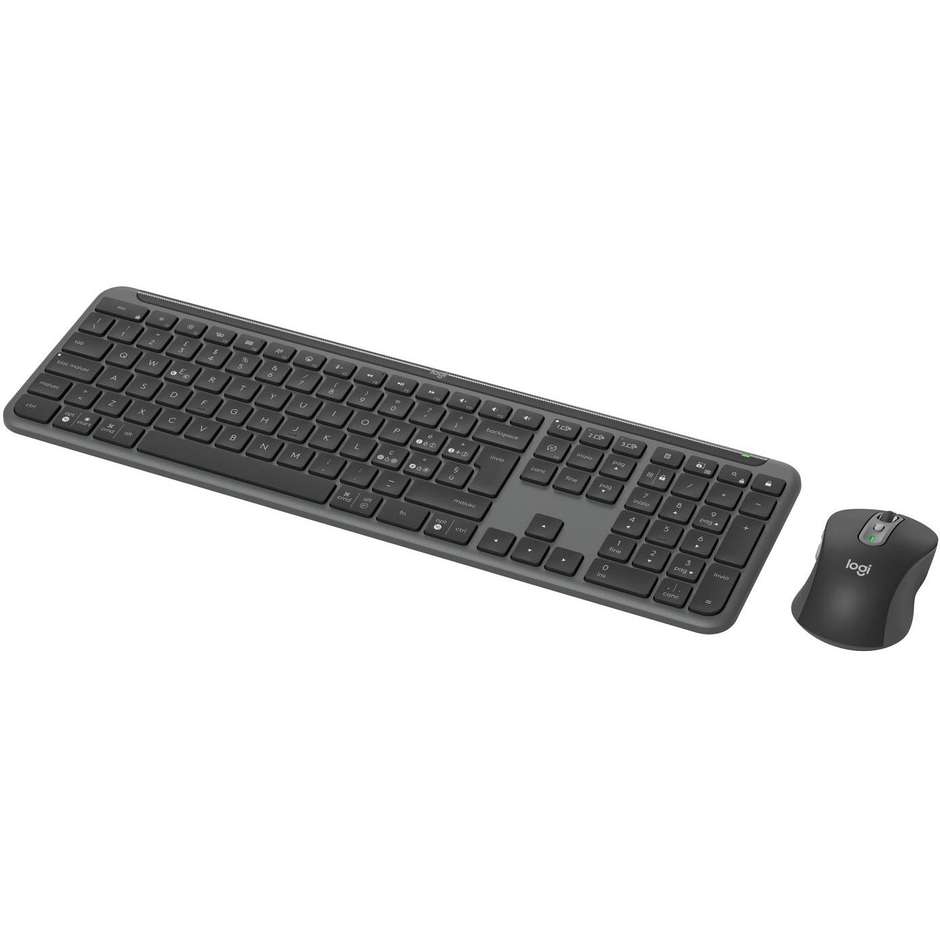 kit tastiera/mouse wireless/bt signature slim mk9