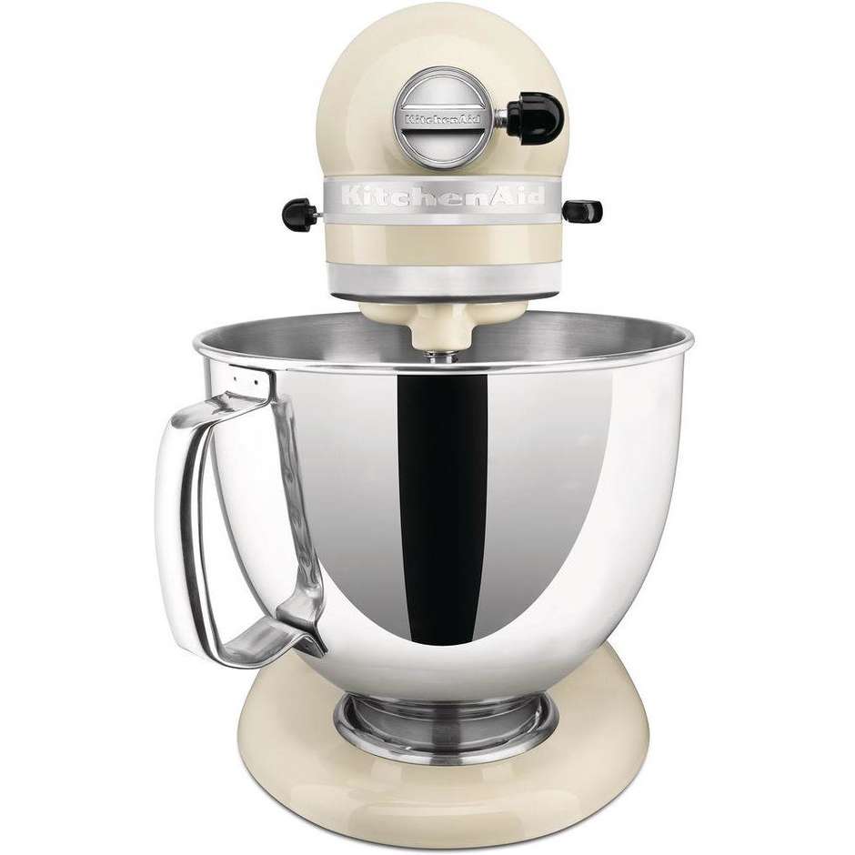 KitchenAid 5KSM175PSEAC Artisan robot da cucina 4,8 litri 300 Watt colore crema
