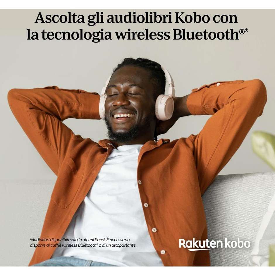 KOBO N365-KU-BK-K-EP E-Reader 6,0" Processore Octa-Core 4 GB 128 GB Colore Black