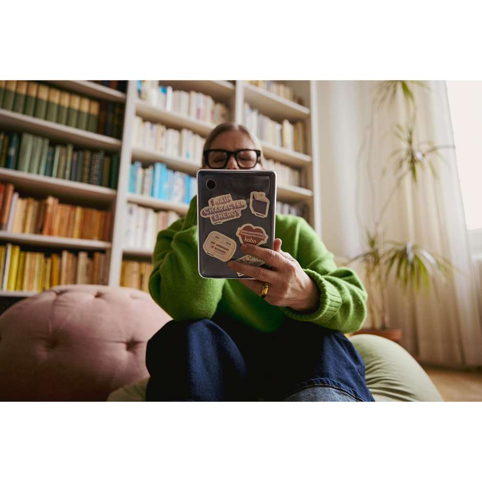 KOBO N367-KU-BK-K-CK E-Reader 6" Processore Octa-Core 4 GB 16 GB Android Colore Black