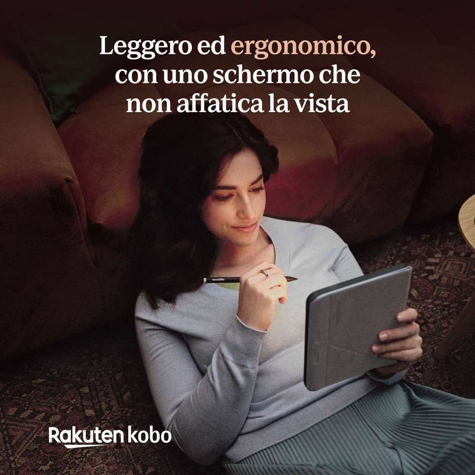 Kobo N428 Lettore e-book 7" Touch screen Memoria 32 GB Wi-Fi Colore Bianco