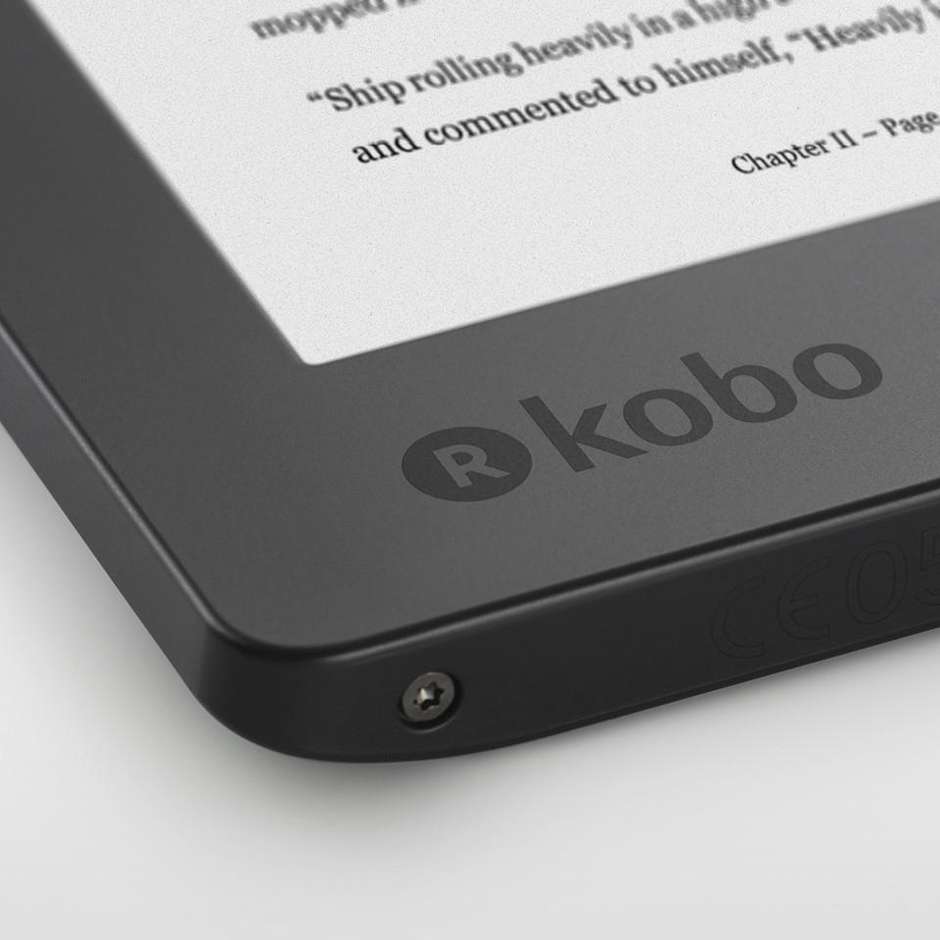 Kobo N867-KU-BK Aura H2O Edition 2 E-book 6,8" memoria 8 GB wifi colore Nero