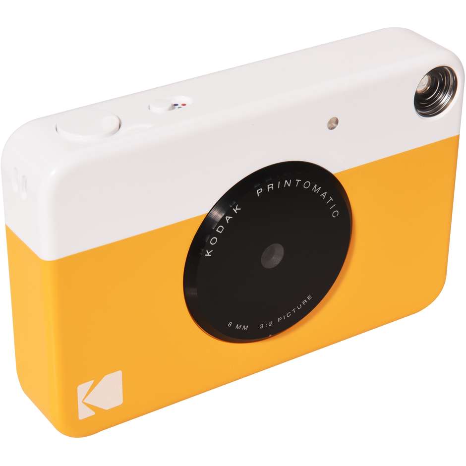 Kodak Printomatic Macchina fotografica istantanea Colore Bianco, Giallo